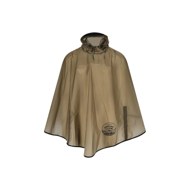 And Wander  Hiking Club Sil Rain Poncho – Beige Neutrals