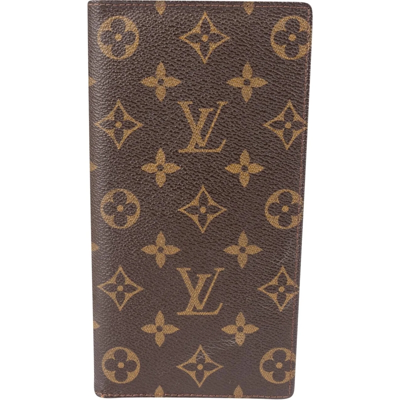 Louis Vuitton Geldbörse Louis Vuitton Canvas Monogram Wallet braun