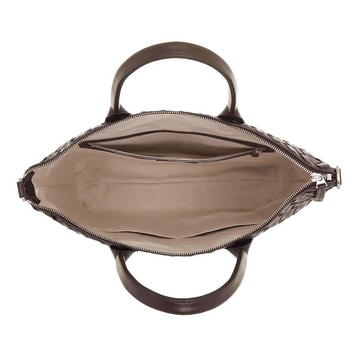 Bottega Veneta Totes & shoppers North-South Intrecciato Tote Bag in bruin