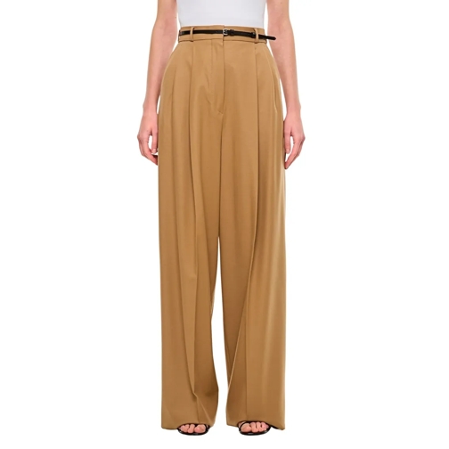 Sportmax  Kiens12 Wide Leg Pants Brown