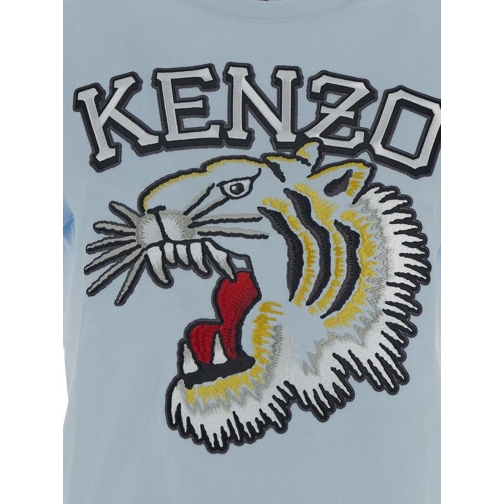 Kenzo T-Shirts Cotton T-shirt blau