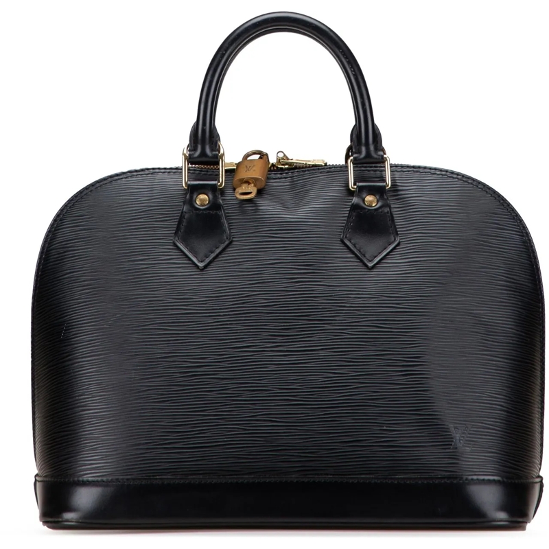 Louis Vuitton Fourre-tout Epi Alma PM schwarz