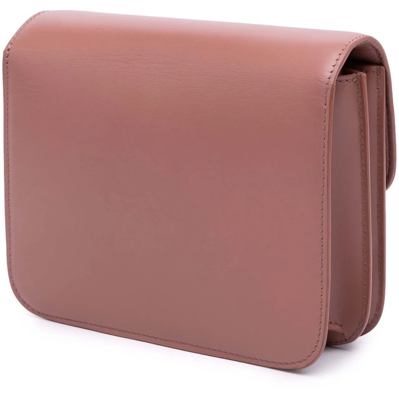 Celine Schultertasche Teen Calfskin Classic Box rose