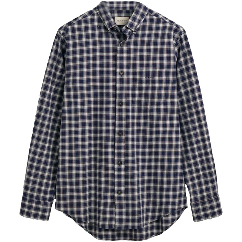 GANT  Gant  Lange Mouw Overhemden Blauw 3230213 409 blau
