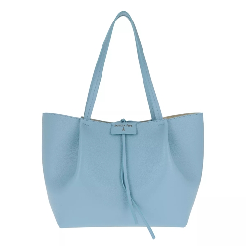 Patrizia Pepe Logo Shopping Bag Cosmic Blue Boodschappentas