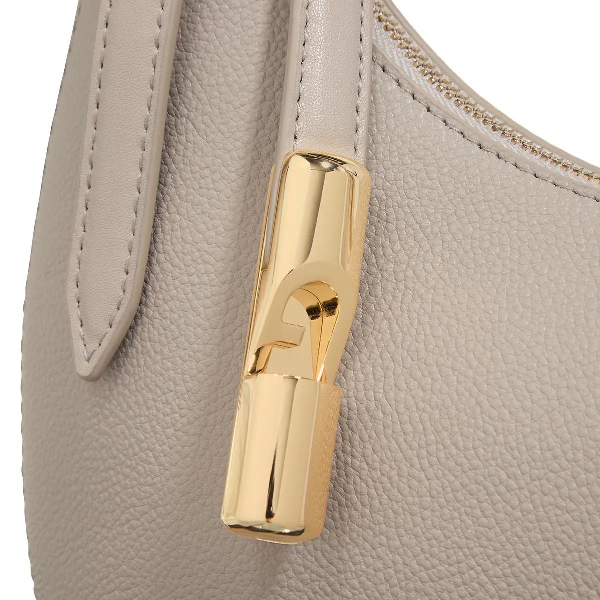 Furla Hobo bags Goccia S Shoulder Bag in crème