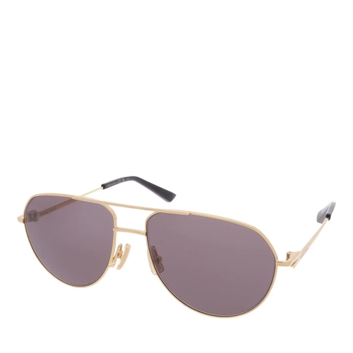 Bottega Veneta Lunettes de soleil BV1302S-001 Gold-Gold-Grey