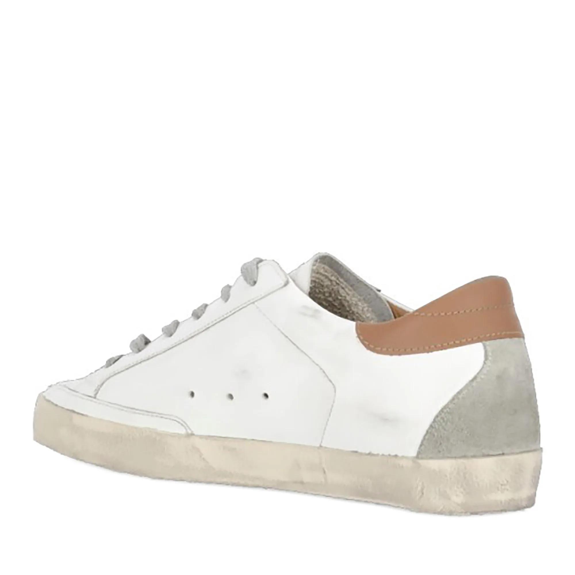 Golden Goose Low-Top Sneakers Super Star Sneakers in wit