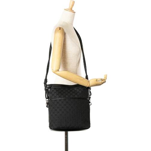 Gucci Sac à bandoulière 2000-2015 GG Canvas Crossbody schwarz (Image 2)