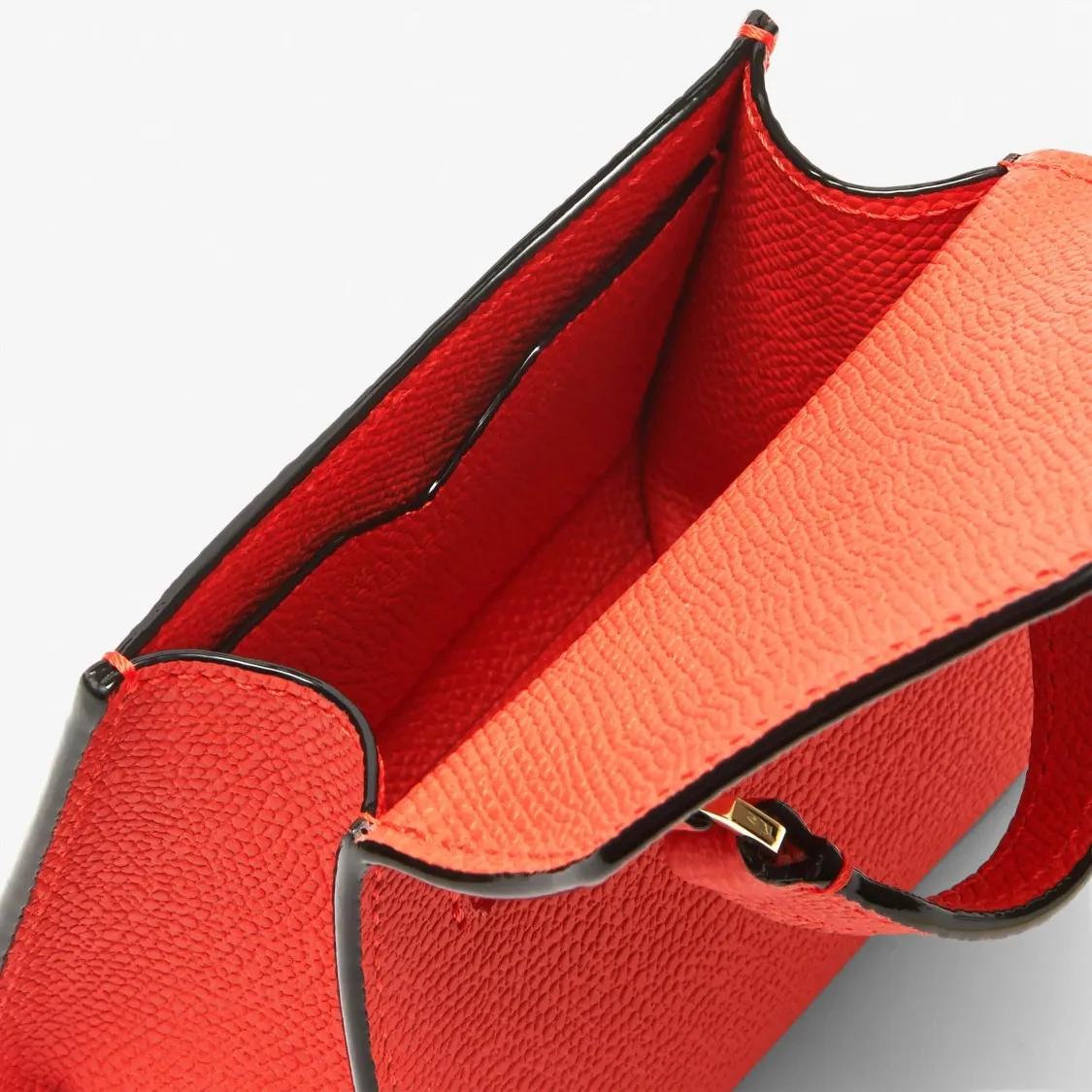 Valextra Heuptassen Iside Belt Bag in rood