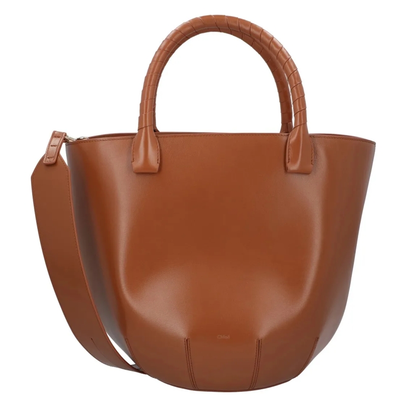 Chloé Fourre-tout Sabia Basket Brown Brown