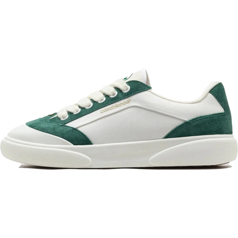 Casablanca Low-Top-Sneaker sneakers wit groen weiß
