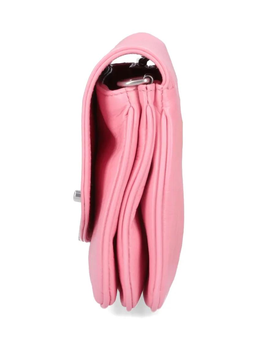 Balenciaga Hobo bags Small 'Flap Bb' Shoulder Bag – Pink in roze