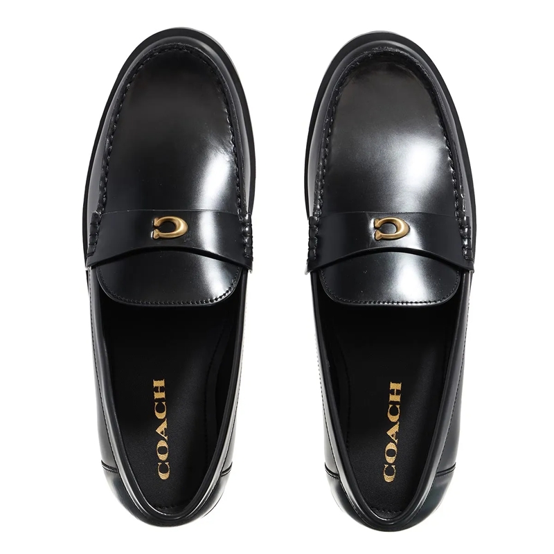 Coach Loafer Jocelyn Leather Loafer Black(Image 5)