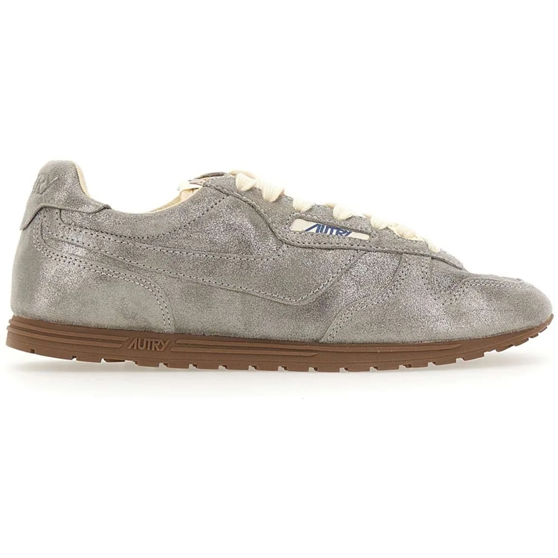 Autry International Lage-top sneaker Sneakers Silver silber