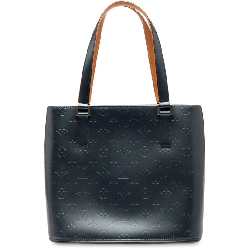 Louis Vuitton Shopper Monogram Mat Stockton blau