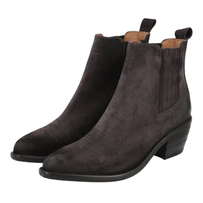 Thea Mika Cowboy-Stiefel Cowboy Boots anthrazit