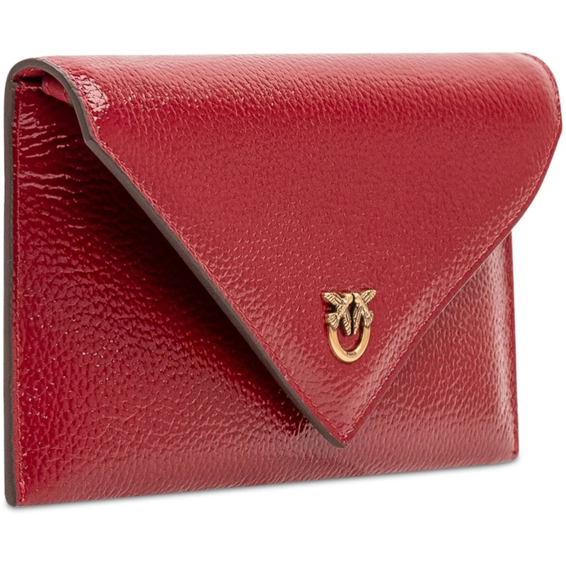 Pinko Clutch Pochette Flat Mini con Zip braun(Image 3)