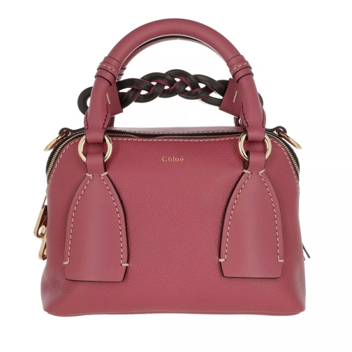 Chloé Daria Shoulder Bag Small Rosa Rymlig shoppingväska