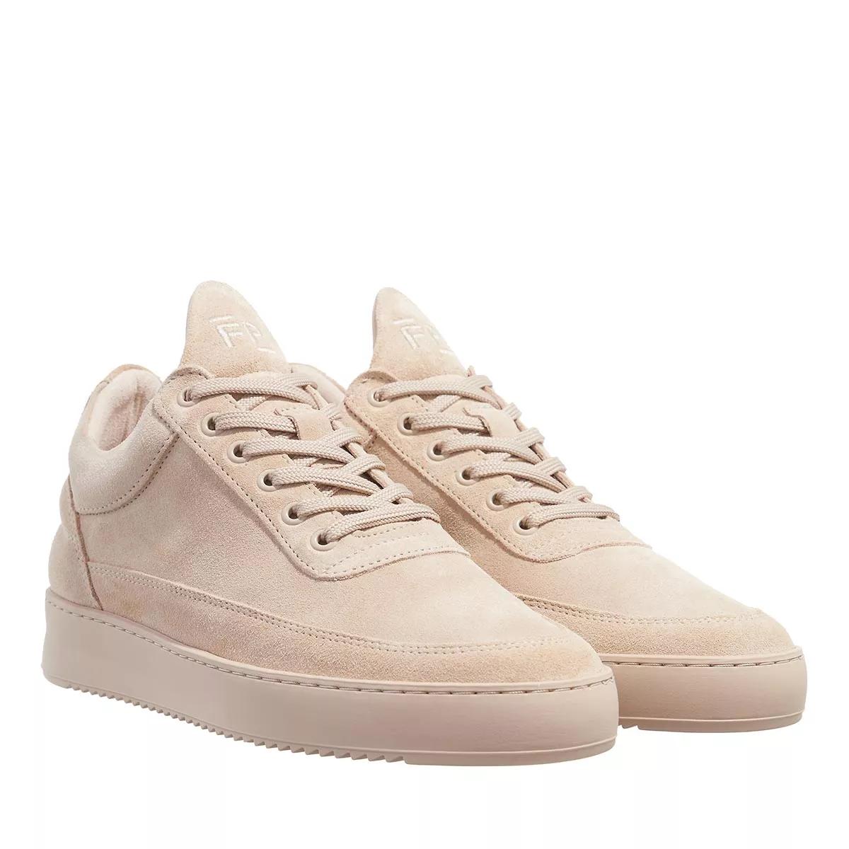 Filling Pieces Low Top Suede All Beige Low Top Sneaker