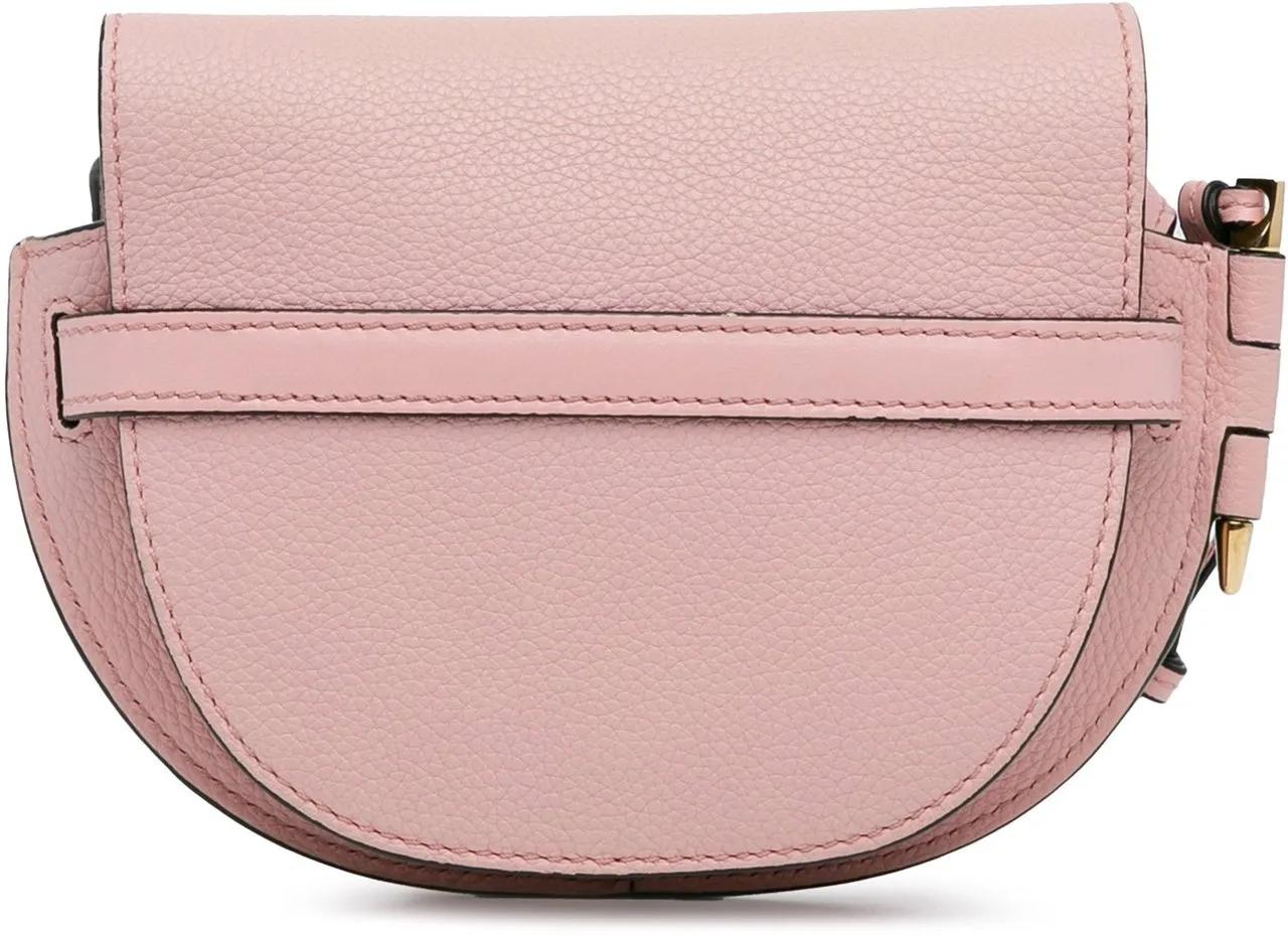 Loewe Hobo bags 2019 Small Leather Gate Crossbody in poeder roze