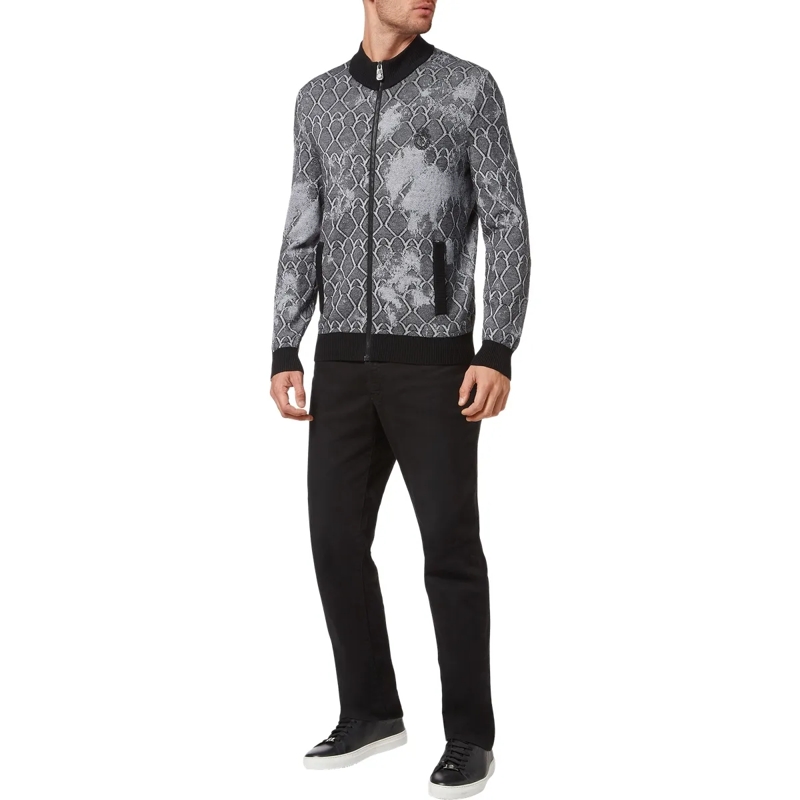 BILLIONAIRE Lederjacke Jacke schwarz(Image 3)