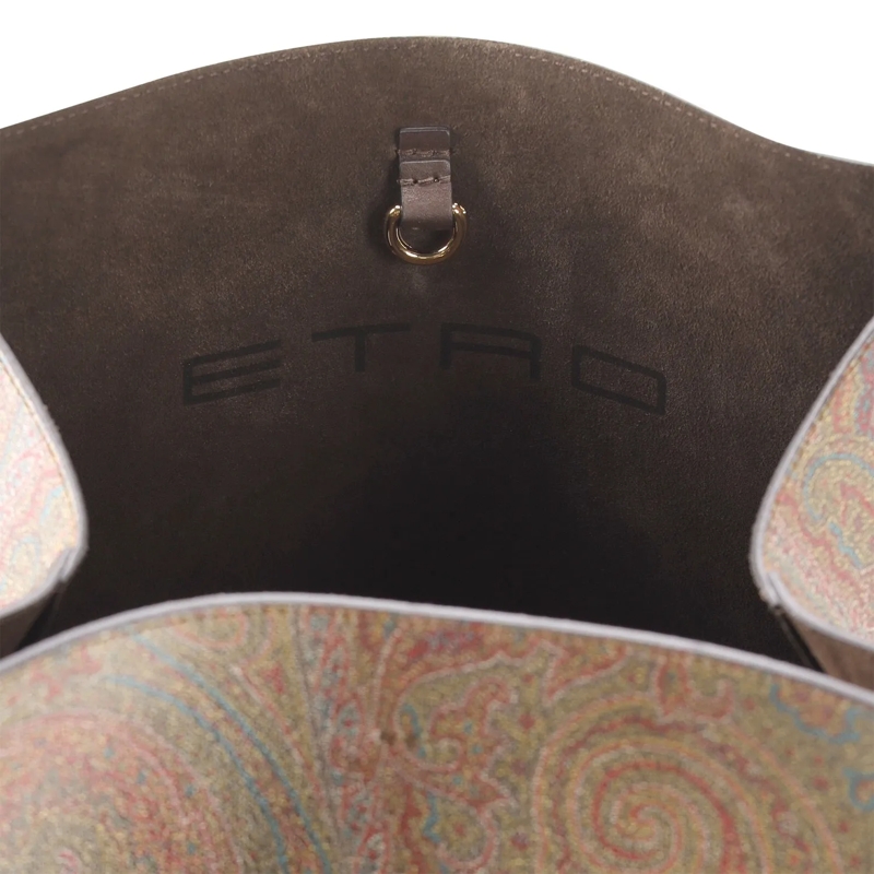 Etro Crossbody Bag Shopper mit Muster braun(Image 4)