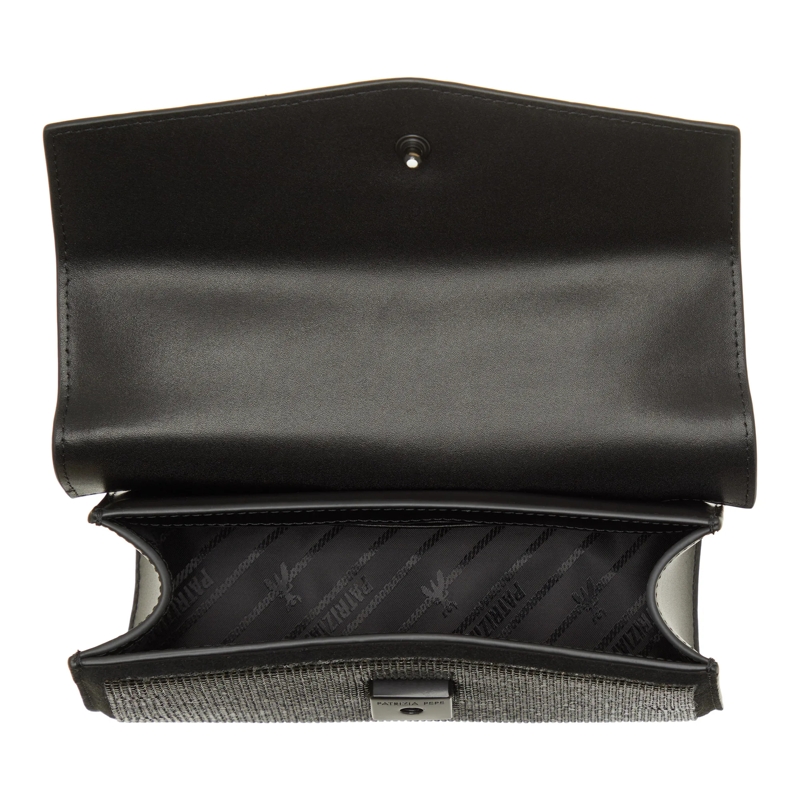 Patrizia Pepe Schultertasche Bag With Rhinestones Black(Image 10)