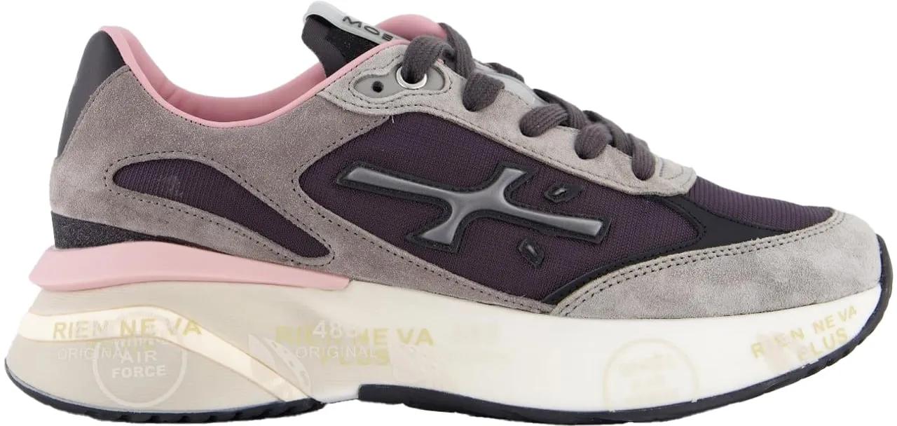 Premiata Low-Top Sneaker - Dames Moerund Sneaker - Gr. 38 (EU) - in Grau - für Damen
