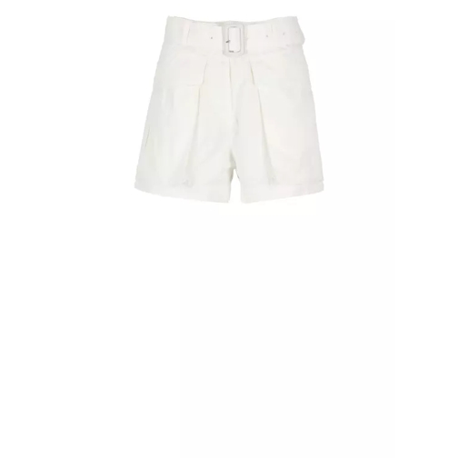 Dries Van Noten Cotton Shorts White 