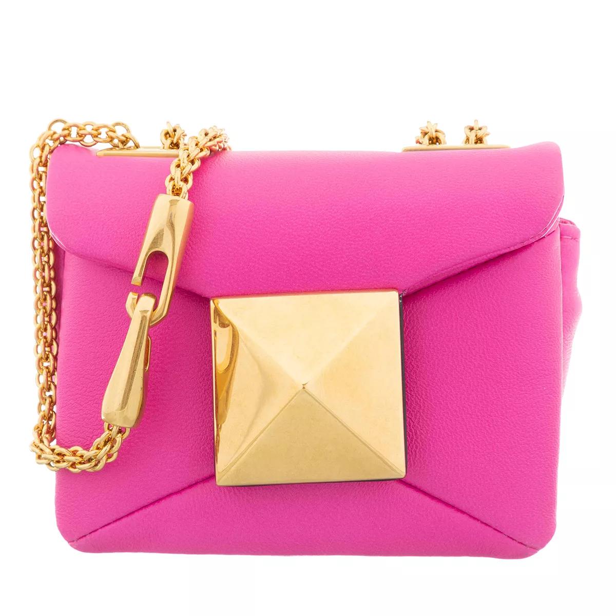 Valentino Garavani Crossbody Bags - One Stud Shoulder Bag - in Pink - For Ladies