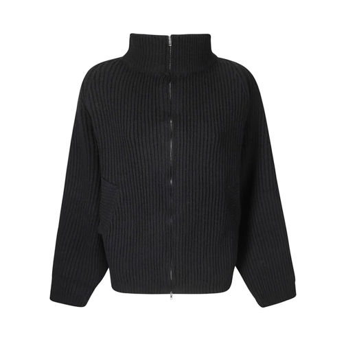 STEFANO MORTARI Rollkragenpullover High Neck Sweater Black