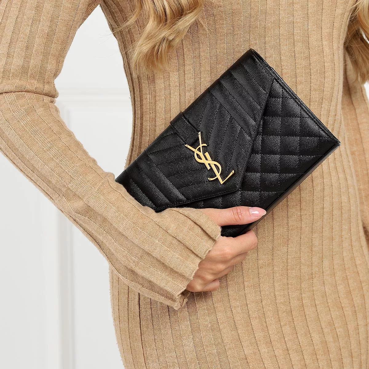 Ysl monogram matelasse wallet sale