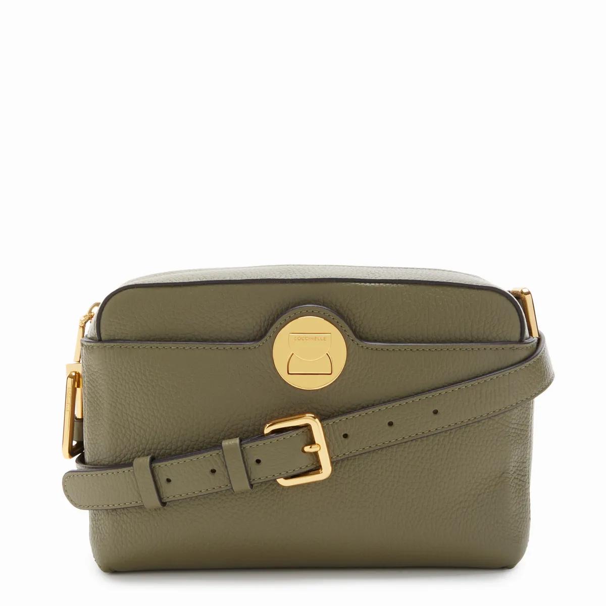 Coccinelle Crossbody Bags - Coccinelle Liya Green Leather Crossbody bag E1MD01 - Gr. unisize - in Grün - für Damen