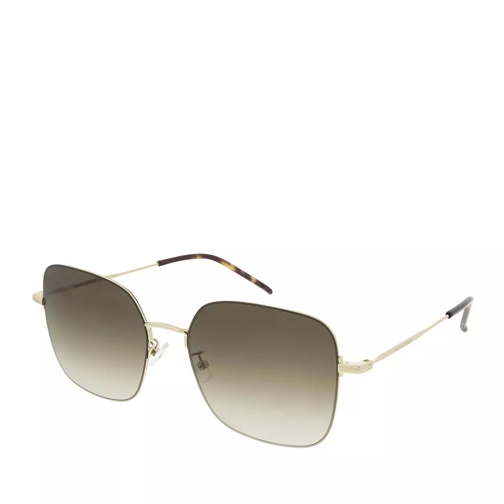 Saint Laurent SL 410 WIRE-001 59 Sunglass WOMAN METAL Gold Sunglasses