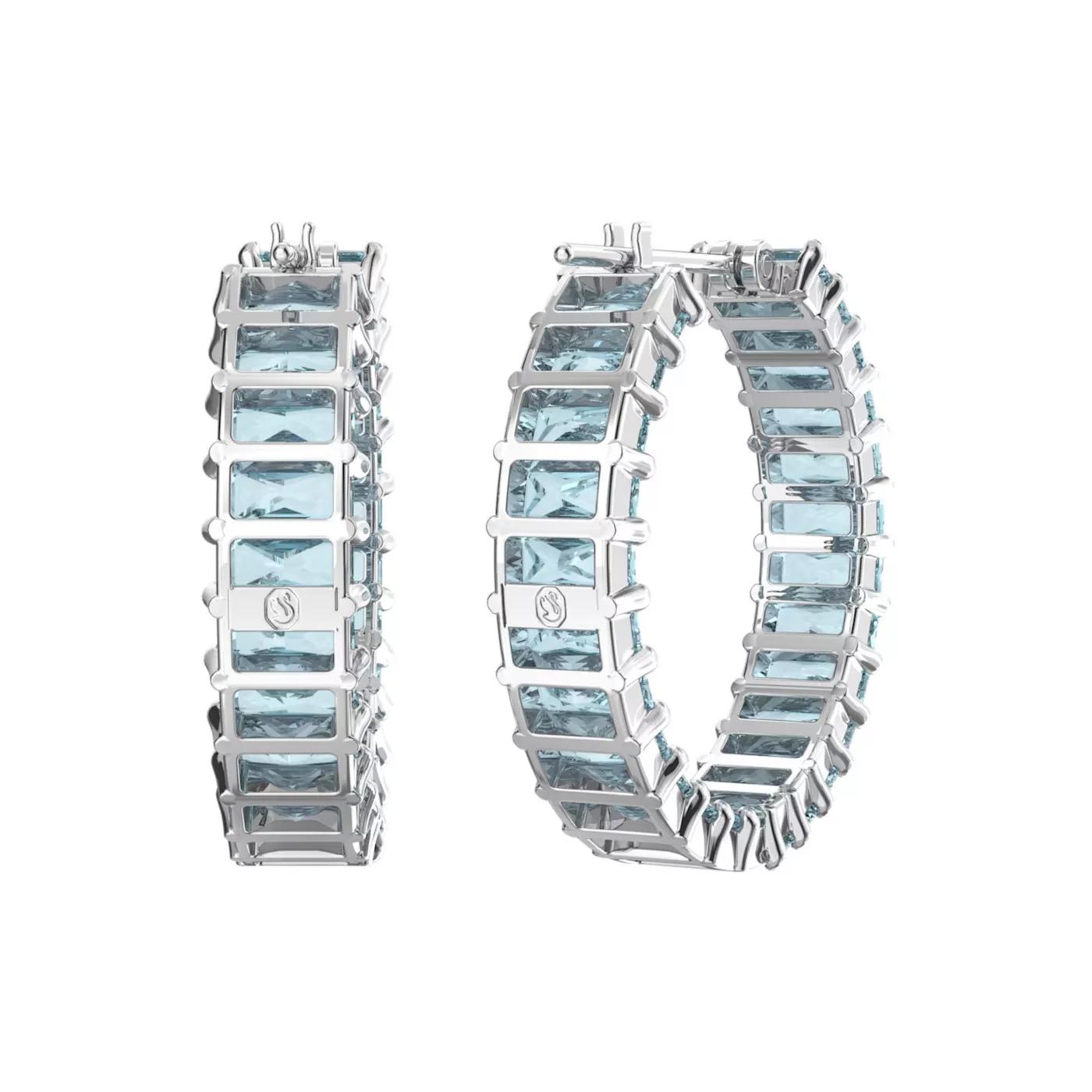 Thumbnail - Swarovski Ohrringe - Matrix Ohrringe - Gr. unisize - in Silber - für Damen