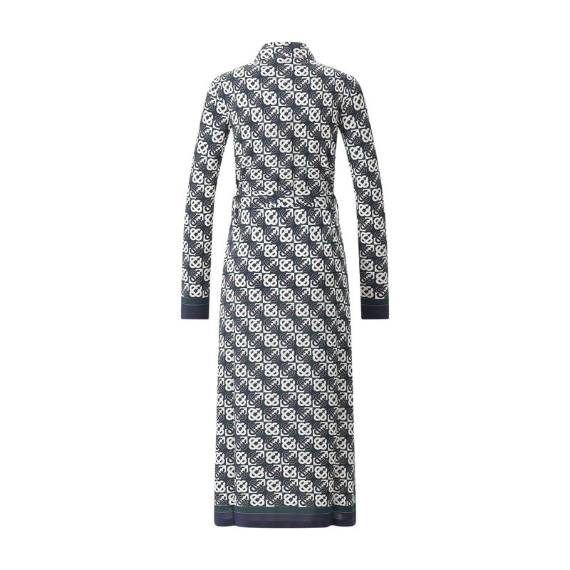Casablanca Maxikleid Blusenkleid in Maxi-Länge grün(Image 2)