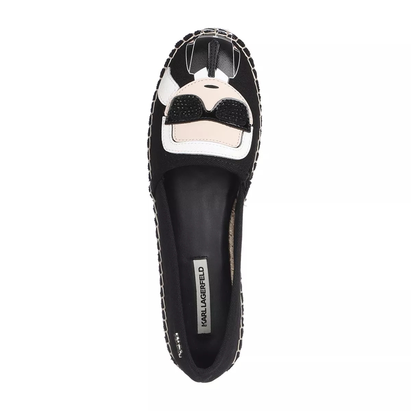 Karl Lagerfeld Espadrilles KAMINI Karl Ikonic Slip On Black(Image 4)