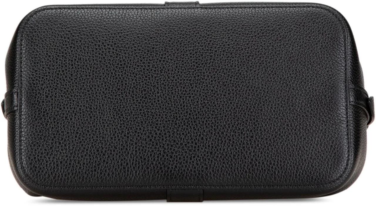 Celine Totes & shoppers Small Cabas de France Leather Satchel in zwart
