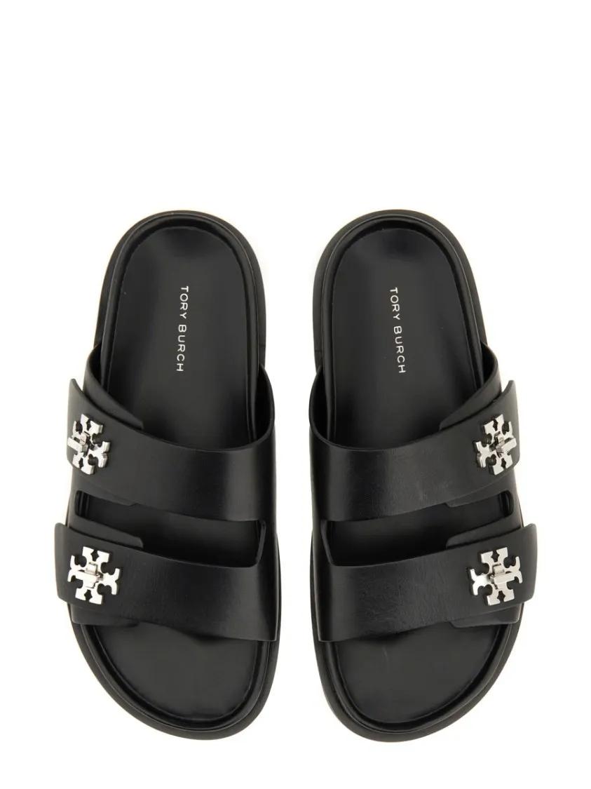 Thumbnail - Tory Burch Sandalen - "T Lock" Sandal - Gr. 8 - in Schwarz - für Damen