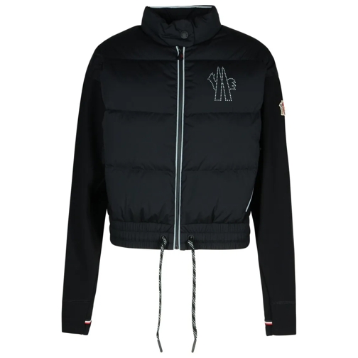 Moncler Hemden Black Polyamide Blend Sweatshirt Black