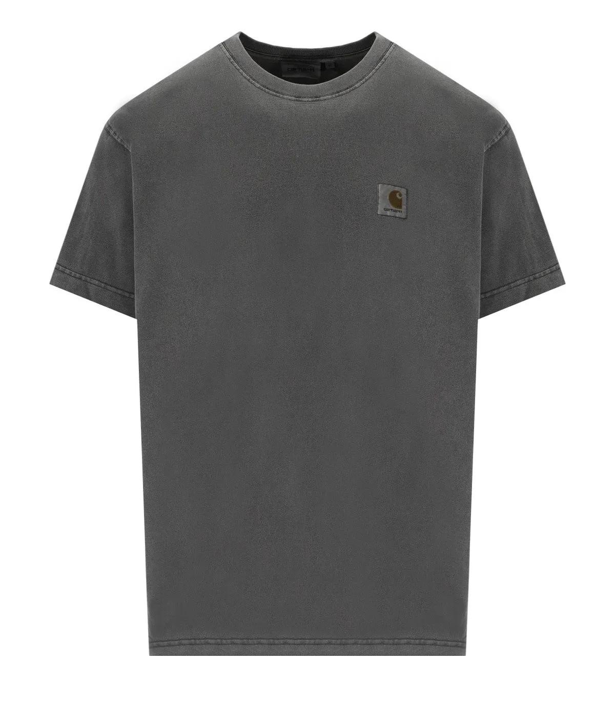 Carhartt Wip - CARHARTT WIP S/S VISTA GRAPHITE T-SHIRT - Größe M - grau