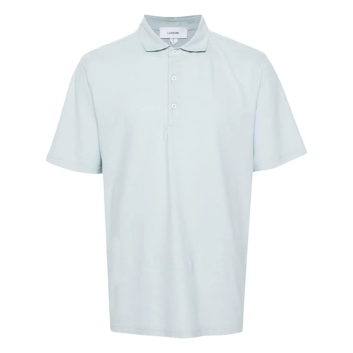 Lardini Polohemd Light Blue Polo Shirt Blue