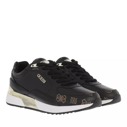 Guess Moxea Carry Over black & brown/ochra sneaker basse