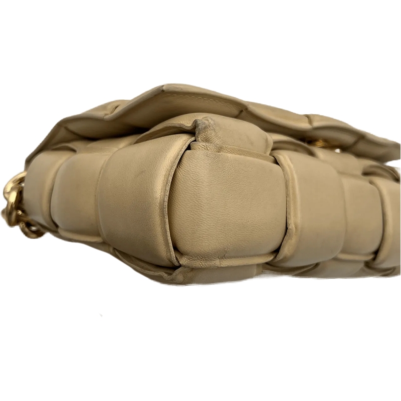 Bottega Veneta Sac à bandoulière Bottega Veneta Padded Cassette Chain - Porridge beige(Image 7)