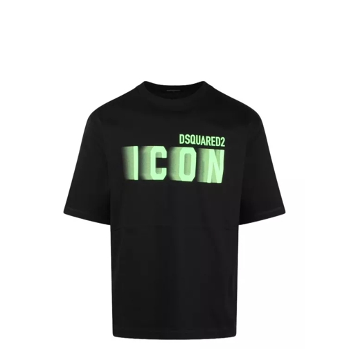 Dsquared2 Icon Blur Loose Fit T-Shirt Black 