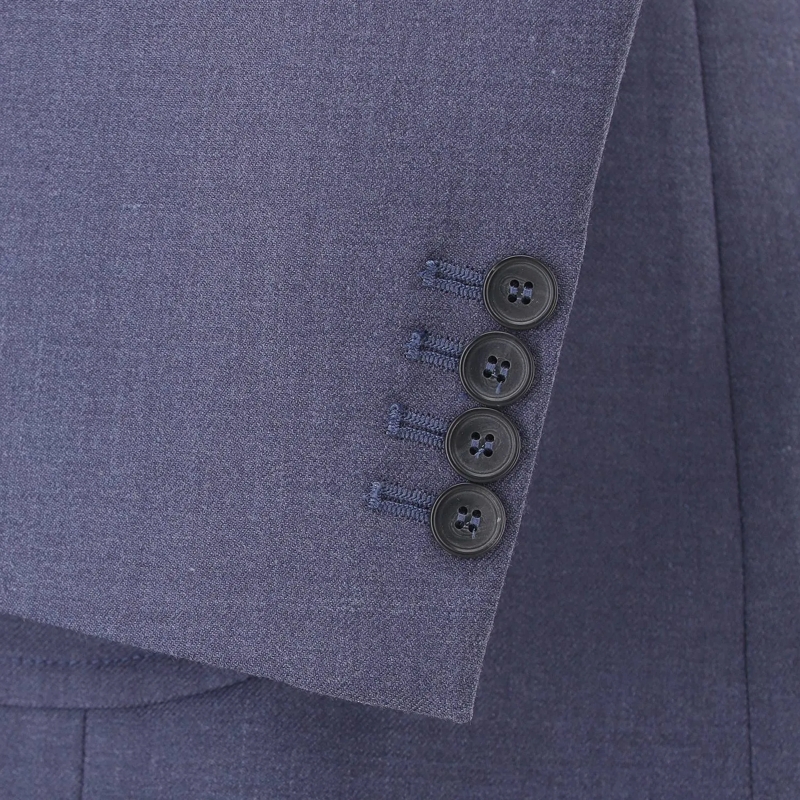 Victoria Beckham Blazer Blazer aus Schurwoll-Mix blau(Image 5)