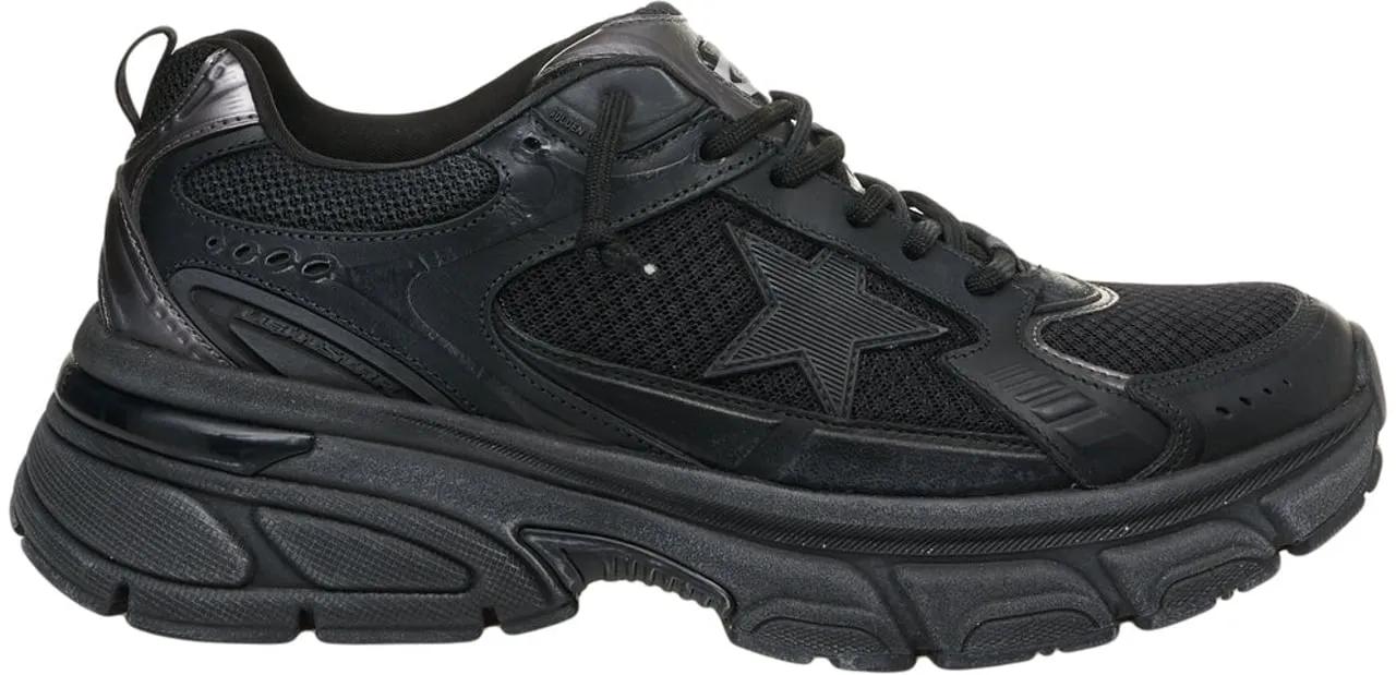 Golden Goose Low-Top Sneaker - Sneakers 'Lightstar' - Gr. 43 (EU) - in Schwarz - für Herren