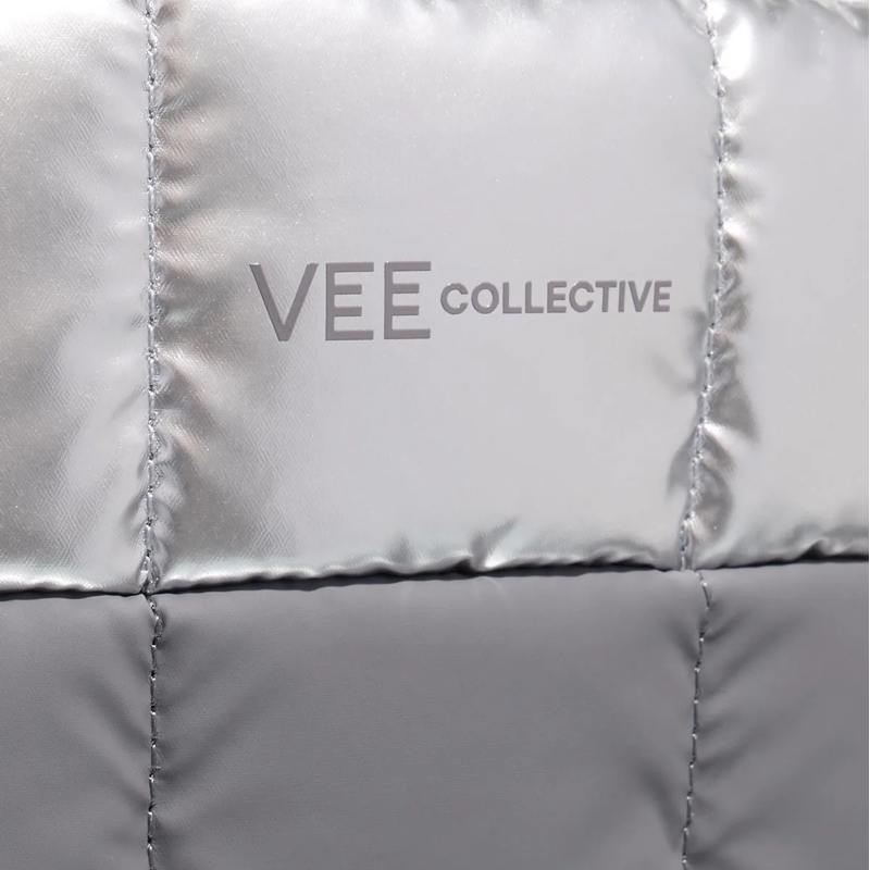 Vee Collective Minitasche Porter Clutch Silver Grey(Image 5)