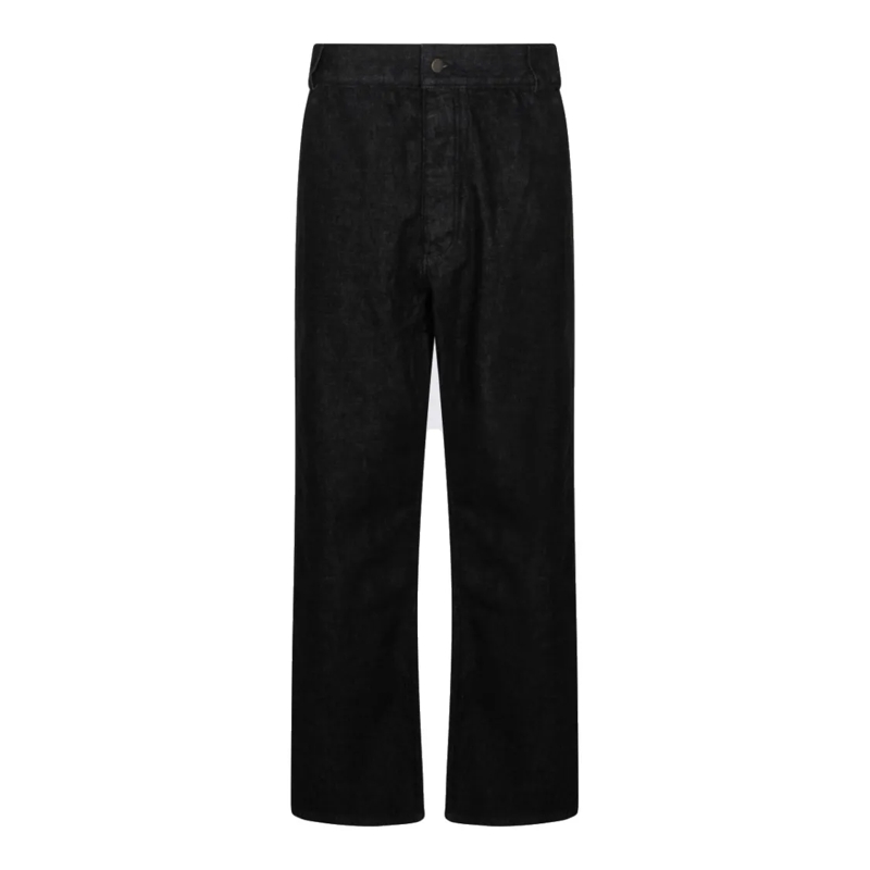 FEAR OF GOD Jeans Tailored Straight Leg Trousers Black